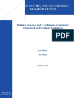 Rocking - Response - and - Overturning - of Anchored - Equipment - Under - Seismic - Exitations - MAKRIS - N - ZHANG - J - (1998)