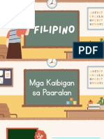 Filipino - Mga Kaibigan Sa Paaralan