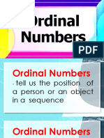 K2 Ordinal Numbers 1-10