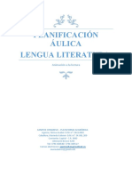 Planificación Áulica de Lengua y Literatura.
