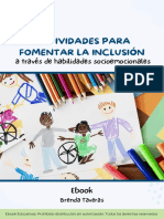Actividades para Fomentar La Inclusión: A Través de Habilidades Socioemocionales