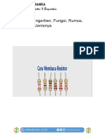 Cara Membaca Kode Warna Pada Resistor