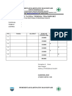 Daftar Hadir Dan Daftar Terima Linsek 2023