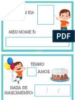 Um pouco sobre mim... menino TEAtividades