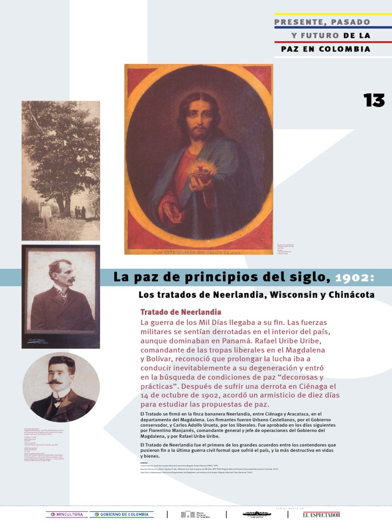 La Paz de Principios Del Siglo, Los Tratados de Neerlandia, Wisconsin y Chinácota PDF