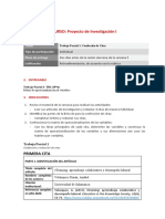 Curso de Investigación I: Trabajo Parcial 1 sobre citas y variables