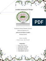 Universidad Autónoma de Chiriquí: Facultad de Ciencias Naturales y Exactas Informe de Laboratorio N 1
