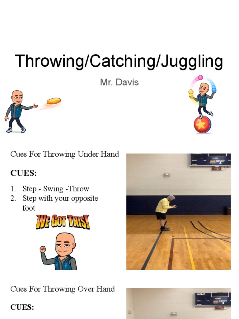 Throwing Catching Juggling PDF