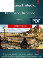 Temprana E. Media. El Imperio Bizantino.: Mundial Ii