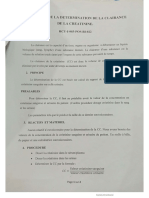 DÉTERMINATION DE LA CLAIRANCE DRÉATININE