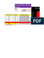 Reporte de Asistencia de Estudiantes - Gremar 8/27/2021: Grado