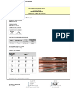 Ficha de Producto: Material Normalmente No Disponible o Fabricado Bajo Especificación Del Cliente