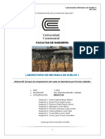 Facultad de Ingeniería: Laboratorio de Mecánica de Suelos 1