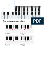 Acordes Piano Marcados