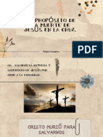 Propósito de La Muerte de Jesús