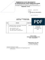 Surat Pengantar Pemeriksaan Tahap I An. KHODARUL