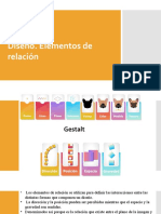 Diseño. Elementos de Relacion