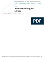 Fiebre Por Vapores Metálicos y Por Vapores Poliméricos - Temas Especiales - Manual MSD Versión para Profesionales