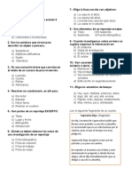 Examen Segundo Trimestre