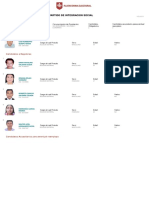 Detalle de Lista 1 Avanza Pais - Partido de Integracion Social