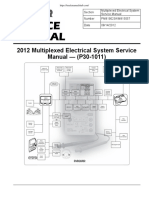 2012 Multiplexed Electrical System Service Manual - (P30-1011)