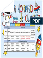 Horario 3 Grado 2022