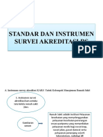 Standar Dan Instrumen Survei Akreditasi Rs