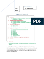 La Grammaire Structurale.: - Nasser Fatima Ezzahra. - Safi Maroua. - Chaali Mohamed Amine. - Houmane Abdelhak