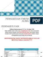 Pengertian Umum Alma: Pertemuan 2