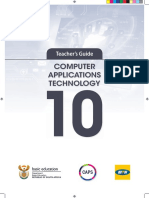 Computer Applications Technology: Teacher's Guide