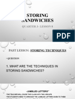 Storing Sandwiches: Proper Techniques and Tips