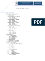 Estructura de Proyecto e Informe