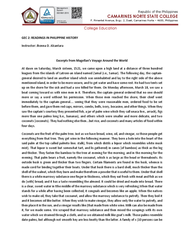 Gec 2 Learning Material LM4 PDF Coconut