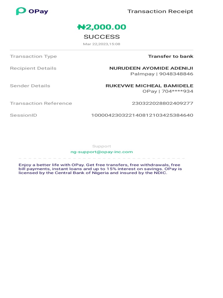 Transaction Receipt-230322028802409277 | PDF