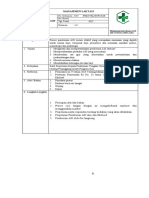 No. Dokumen: 445/ /PKM-TKL/SOP/2022/2 No. Revisi: Tgl. Terbit: 2022 Halaman: 1/2 Puskesmas Tungkal