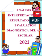 Análisis e interpretación de resultados de evaluación diagnóstica 2022