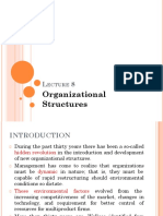Organizational Structures: Ecture