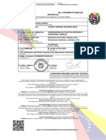Apostilla venezolana de certificado de antecedentes penales