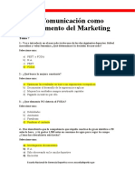 Fundamento Del Marketing Comunicación Como: Tema 7