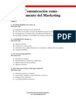 Comunicación Como Fundamento Del Marketing: Tema 3