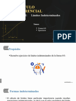 Cálculo Diferencial: Unidad I: Límites Indeterminados