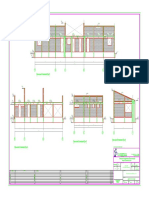 A B C D F E Elevacion Estructural Eje 3