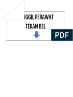 Panggil Perawat Tekan Bel