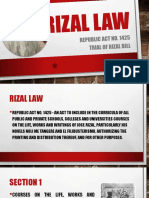 Rizal Bill