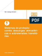 Sistemas de Proteção Contra Descargas Atmosféri-Cas e Sobretensões Transitó - Rias