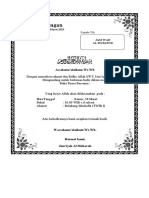 Contoh Undangan Aqiqah Docx