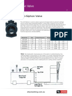 2 Anti-Syphon Valve