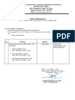 BNNK Tuban kirim surat pengantar usulan kartu TASPEN 2020