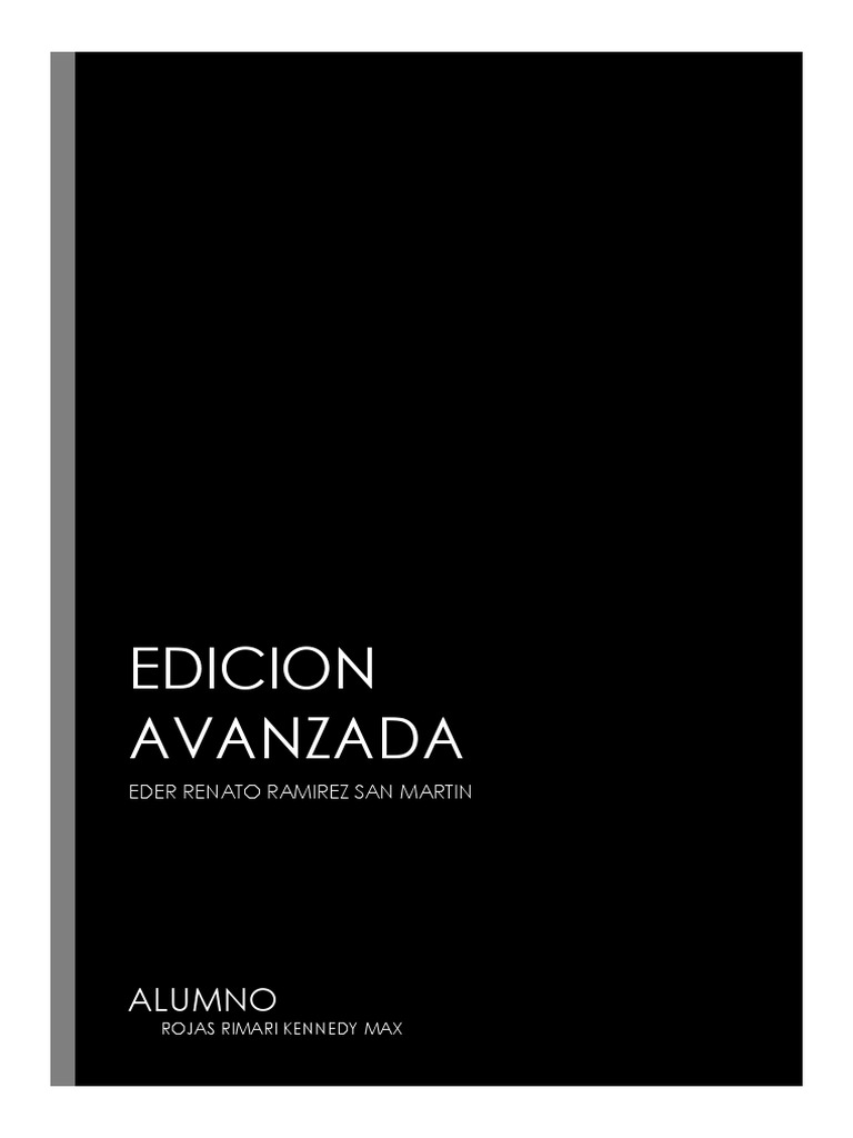 PC1 - Edicion Avanzada | PDF