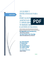 Análisis Y Estrategias para EL Fortalecimiento Agencias de Viajes Y Operadoras de Turismo Del Cantón Cumandá